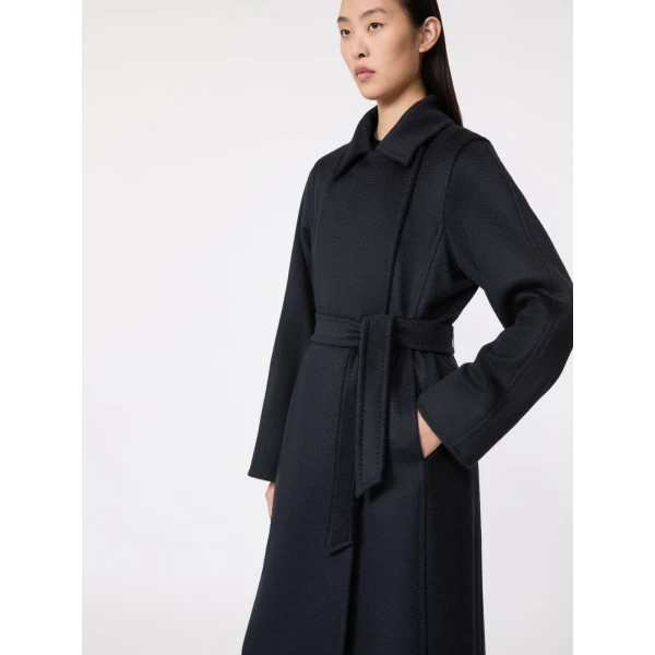 Max Mara Manuela Icon Coat in Ultramarine | Coats | Luxury Shoes 