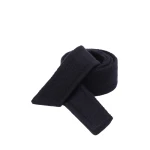 Max Mara Manuela Zibeline Belt in Black | Belts | Luxury Shoes 
