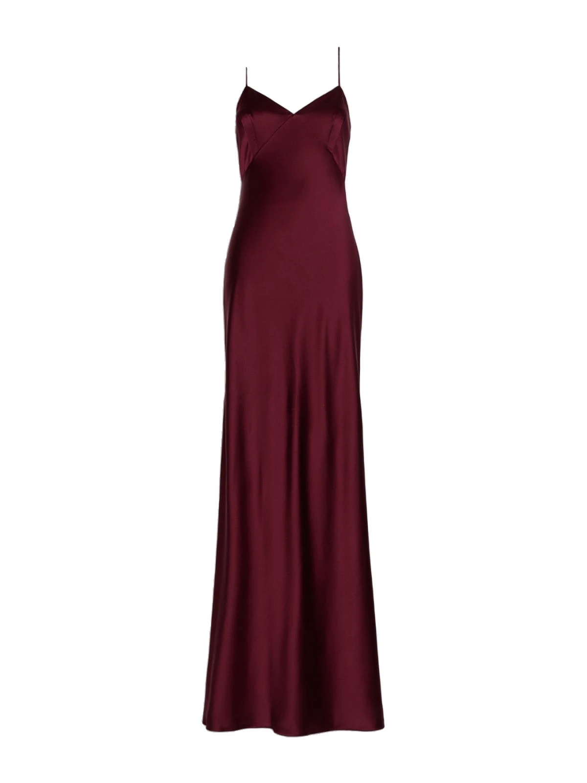 Max Mara Maroso Silk Satin Slip Dress in Bordeaux Max Mara Maroso Silk Satin Slip Dress in Bordeaux | Evening Gowns | Luxury Shoes
