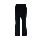 Max Mara Marruca Cotton Needlecord Cropped Trousers in Ultramarine | Tailored pants | Luxury Shoes 
