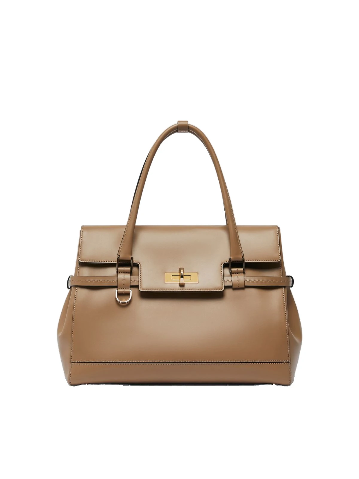 Max Mara Medium Margaux Natural Leather Handbag in Mud Max Mara Medium Margaux Natural Leather Handbag in Mud | Totes & Top-Handle Bags | Luxury Shoes