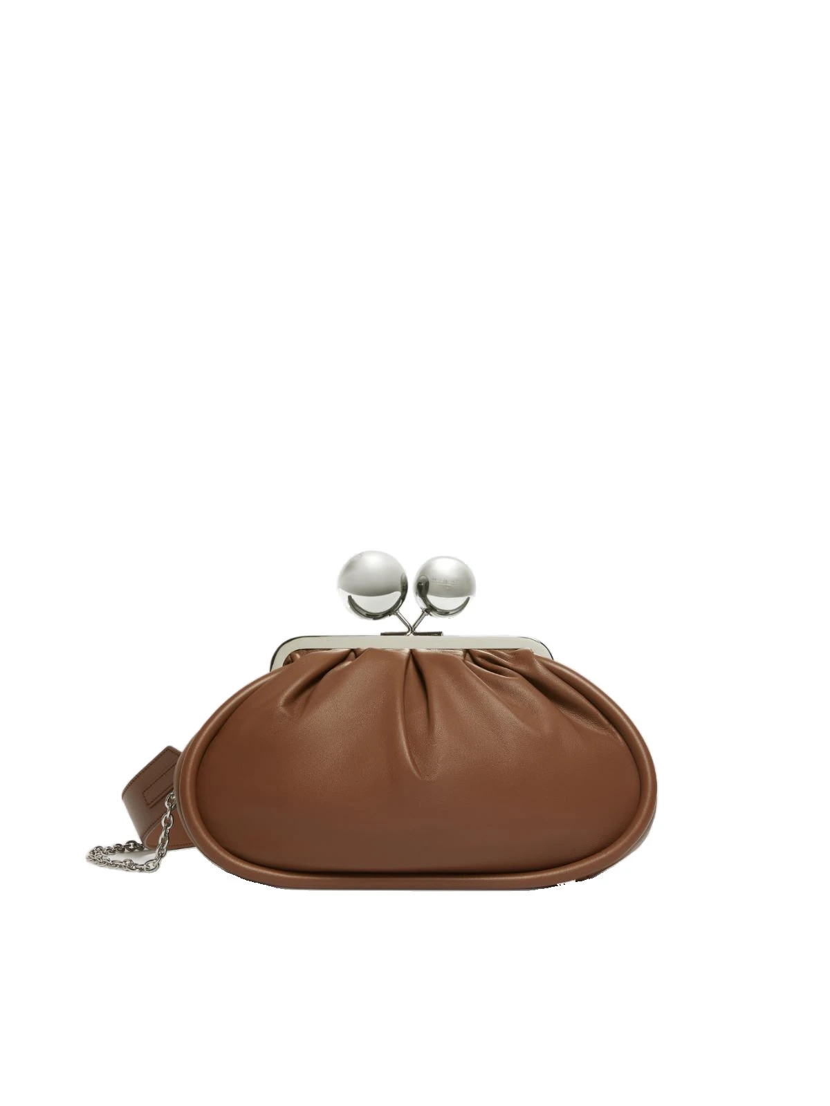 Max Mara Milvanew Medium Nappa Pasticcino Bag in Tobacco Max Mara Milvanew Medium Nappa Pasticcino Bag in Tobacco | Clutch Bags | Luxury Shoes