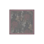 Max Mara Moneta Printed Wool and Silk Shawl in Shaded Pink | Scarves | Luxury Shoes 