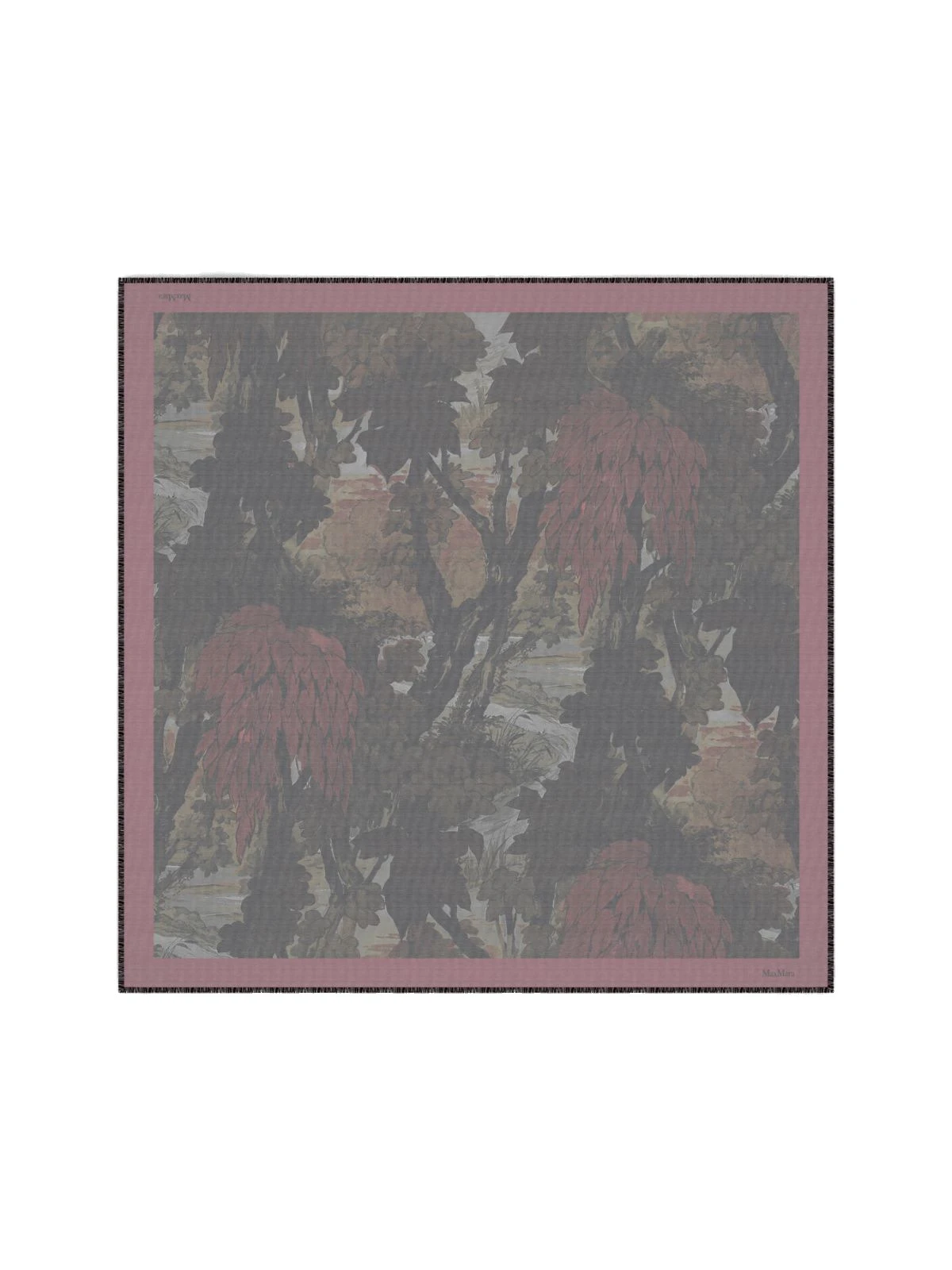 Max Mara Moneta Printed Wool and Silk Shawl in Shaded Pink Max Mara Moneta Printed Wool and Silk Shawl in Shaded Pink | Scarves | Luxury Shoes