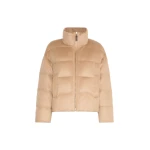 Max Mara Mora Reversible Camel Drap Puffer Jacket in Beige | Jackets | Luxury Shoes 