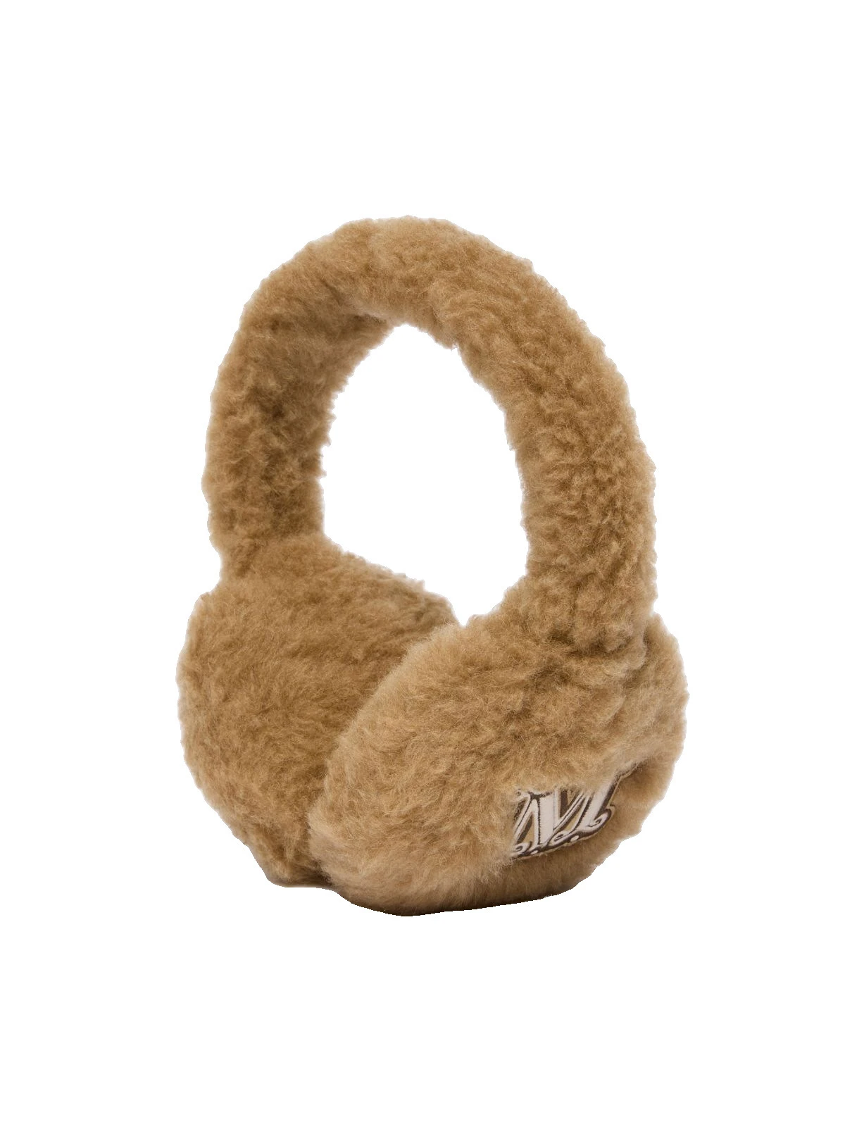 Max Mara Muffy Teddy Fabric Earmuffs in Camel Max Mara Muffy Teddy Fabric Earmuffs in Camel | Hats | Luxury Shoes