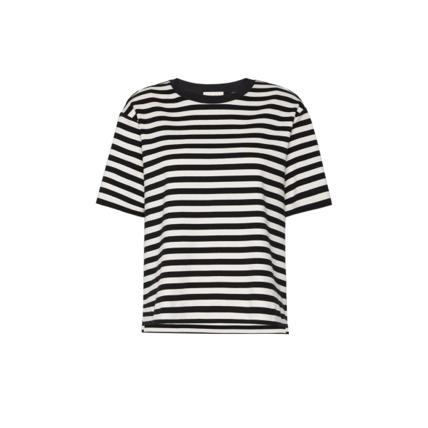 Max Mara Multid Jersey Boxy T-Shirt in Black | T-shirts | Luxury Shoes 