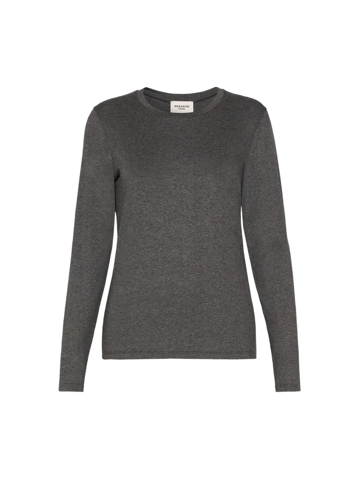 Max Mara Multie Stretch Viscose Jersey T-Shirt in Dark Grey Max Mara Multie Stretch Viscose Jersey T-Shirt in Dark Grey | T-shirts | Luxury Shoes