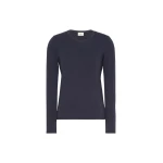 Max Mara Multie Stretch Viscose Jersey T-Shirt in Navy | T-shirts | Luxury Shoes 