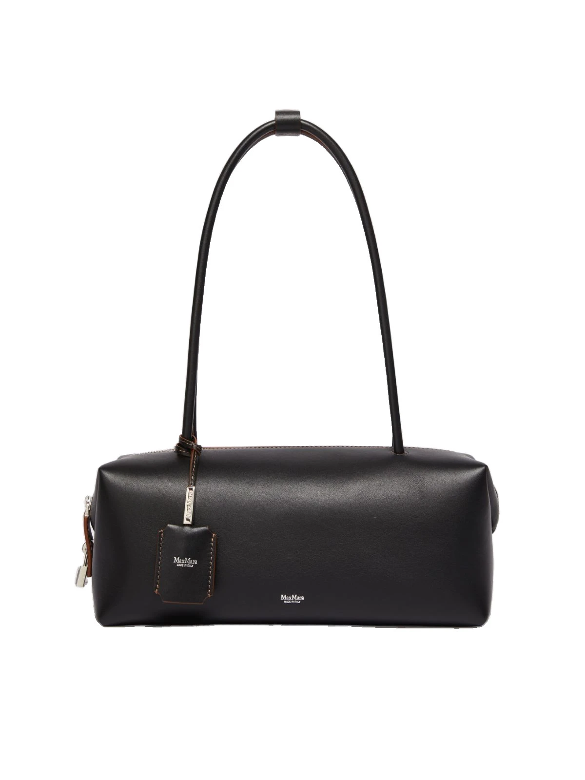 Max Mara Natural Leather Bowler Bag in Black Max Mara Natural Leather Bowler Bag in Black | Totes & Top-Handle Bags | Luxury Shoes