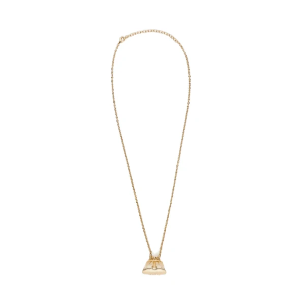 Necklace with Pasticcino Bag Charm in Gold