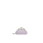 Max Mara Nembi Extra Small Shiny Sheepskin Pasticcino Bag in Lilac | Mini Bags | Luxury Shoes 