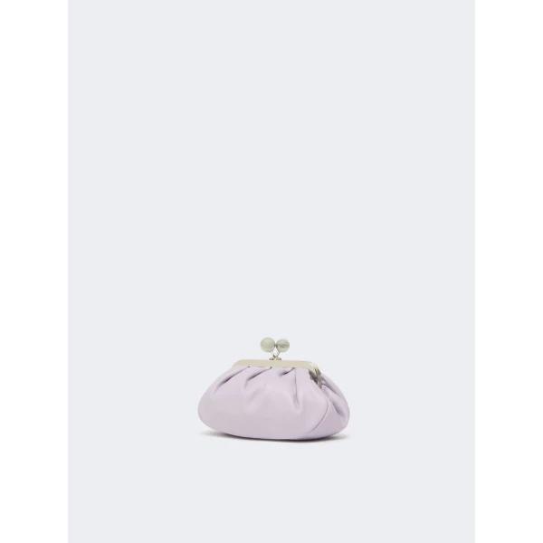 Max Mara Nembi Extra Small Shiny Sheepskin Pasticcino Bag in Lilac | Mini Bags | Luxury Shoes 