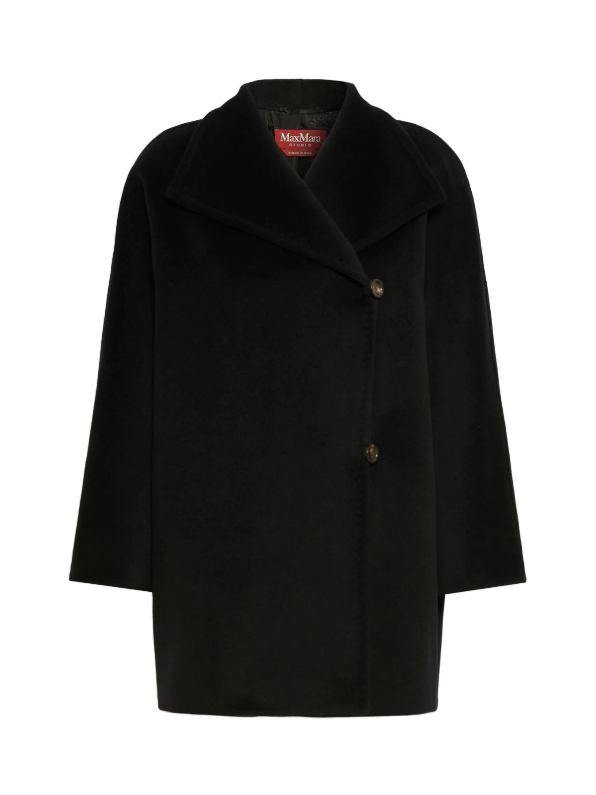 Max Mara Nembo Cocoon Wool Coat in Black Max Mara Nembo Cocoon Wool Coat in Black | Wool Coat | Luxury Shoes