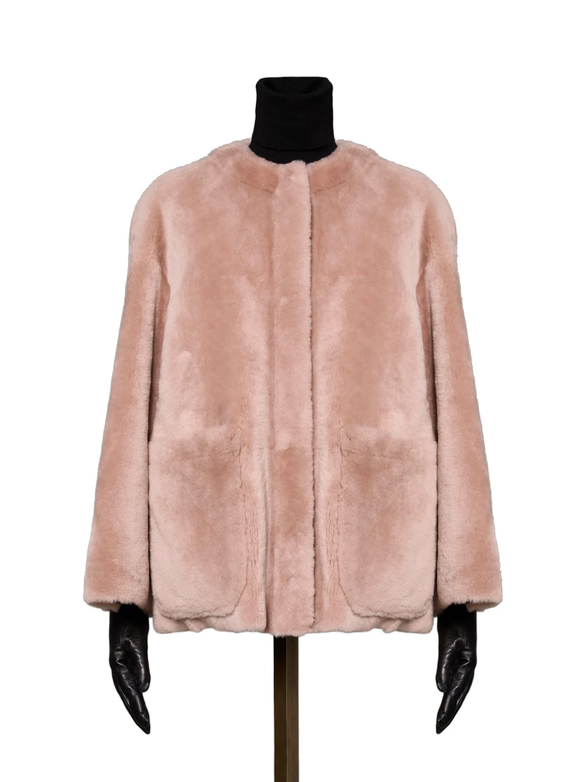 Max Mara Nerine Reversible Shearling Jacket in Powder Pink Max Mara Nerine Reversible Shearling Jacket in Powder Pink | Shearling Jackets | Luxury Shoes