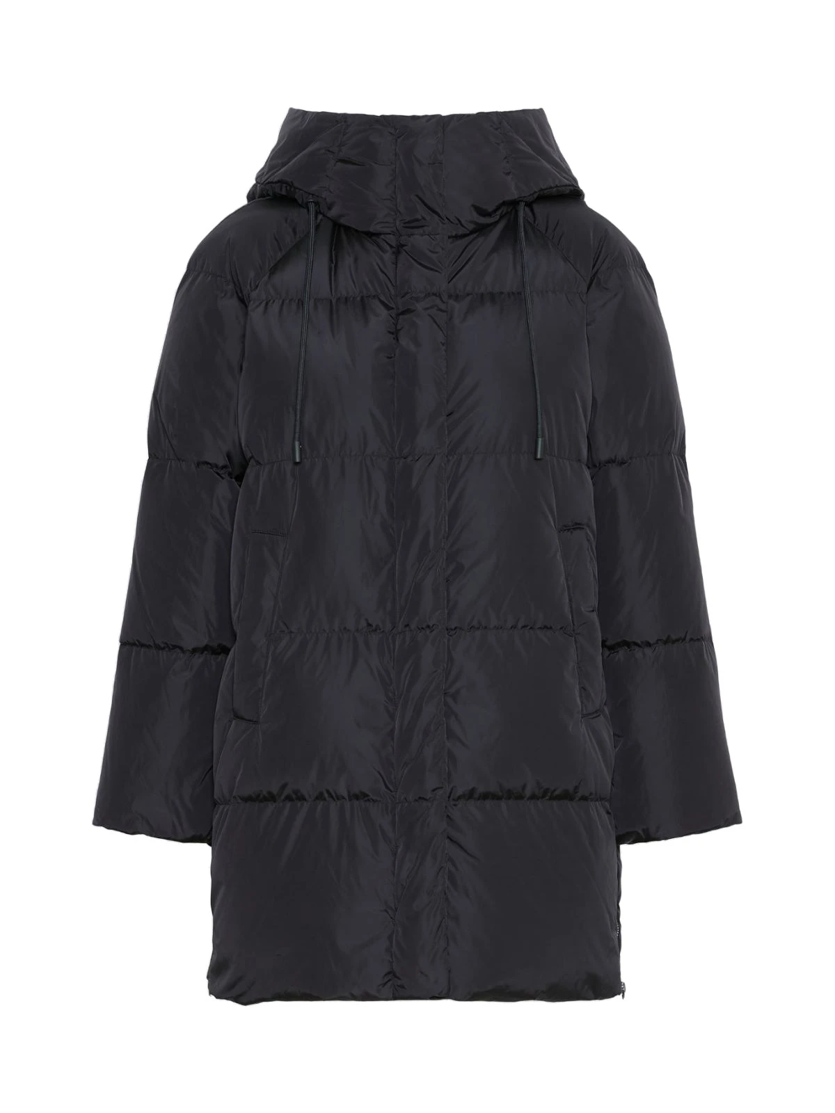 Max Mara Newbembo Water-Repellent Taffeta Midi Parka in Black Max Mara Newbembo Water-Repellent Taffeta Midi Parka in Black | Coats | Luxury Shoes