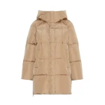 Max Mara Newbembo Water-Repellent Taffeta Midi Parka in Camel | Women | Luxury Shoes 