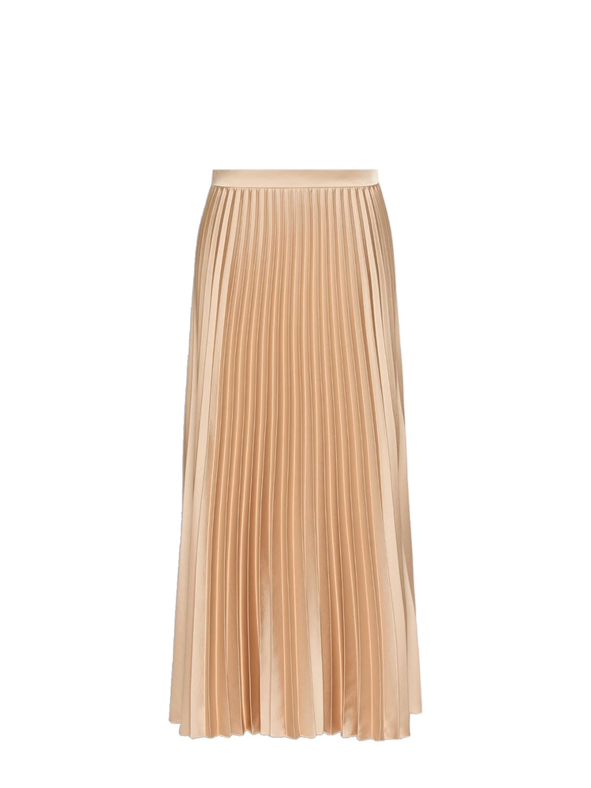 Max Mara Nicchia Pleated Satin Skirt in Antique Rose Max Mara Nicchia Pleated Satin Skirt in Antique Rose | Pleated Skirts | Luxury Shoes