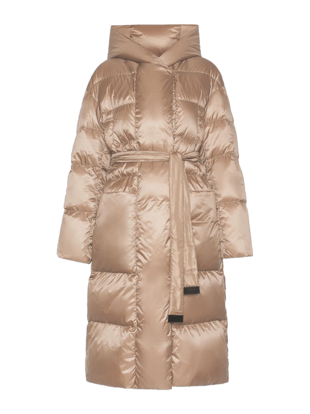 Max Mara Nido Long Water-Repellent Puffer in Clay Max Mara Nido Long Water-Repellent Puffer in Clay | Coats | Luxury Shoes