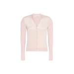 Max Mara Ninfee Cashmere and Silk Cardigan in Pink | Cardigan | Luxury Shoes 