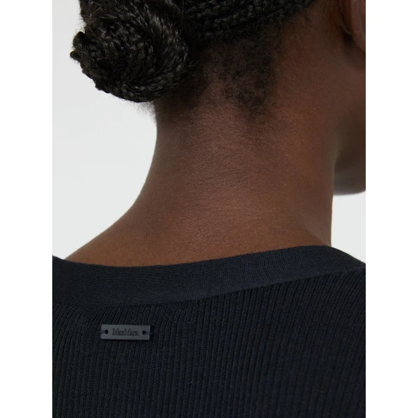 Max Mara Ninfee Cashmere and Silk Cardigan in Ultramarine | Cardigan | Luxury Shoes 