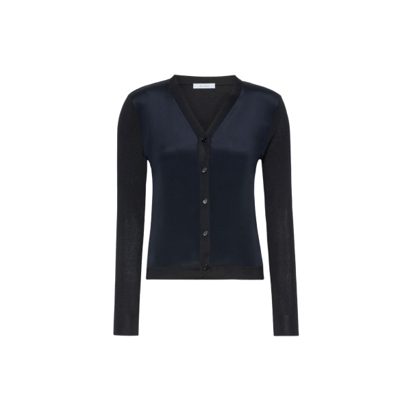 Max Mara Ninfee Cashmere and Silk Cardigan in Ultramarine | Cardigan | Luxury Shoes 