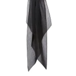 Max Mara Nome Pleated Cashmere and Silk Stole in Black | Scarves | Luxury Shoes 