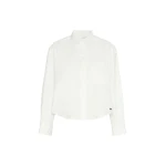 Max Mara Nuoro Cotton Oxford Shirt in White | Shirts | Luxury Shoes 