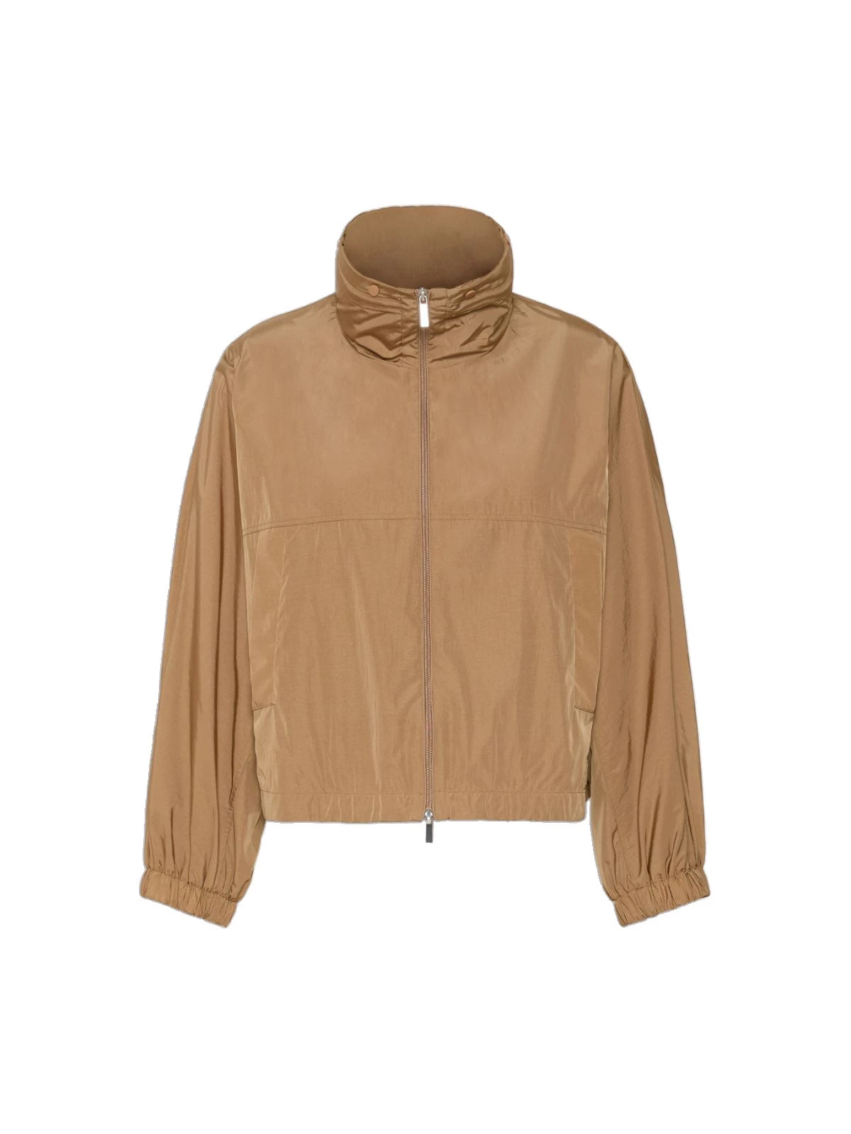 Max Mara Nuraghe Water-Repellent Canvas Windbreaker in Tobacco Max Mara Nuraghe Water-Repellent Canvas Windbreaker in Tobacco | Coats | Luxury Shoes