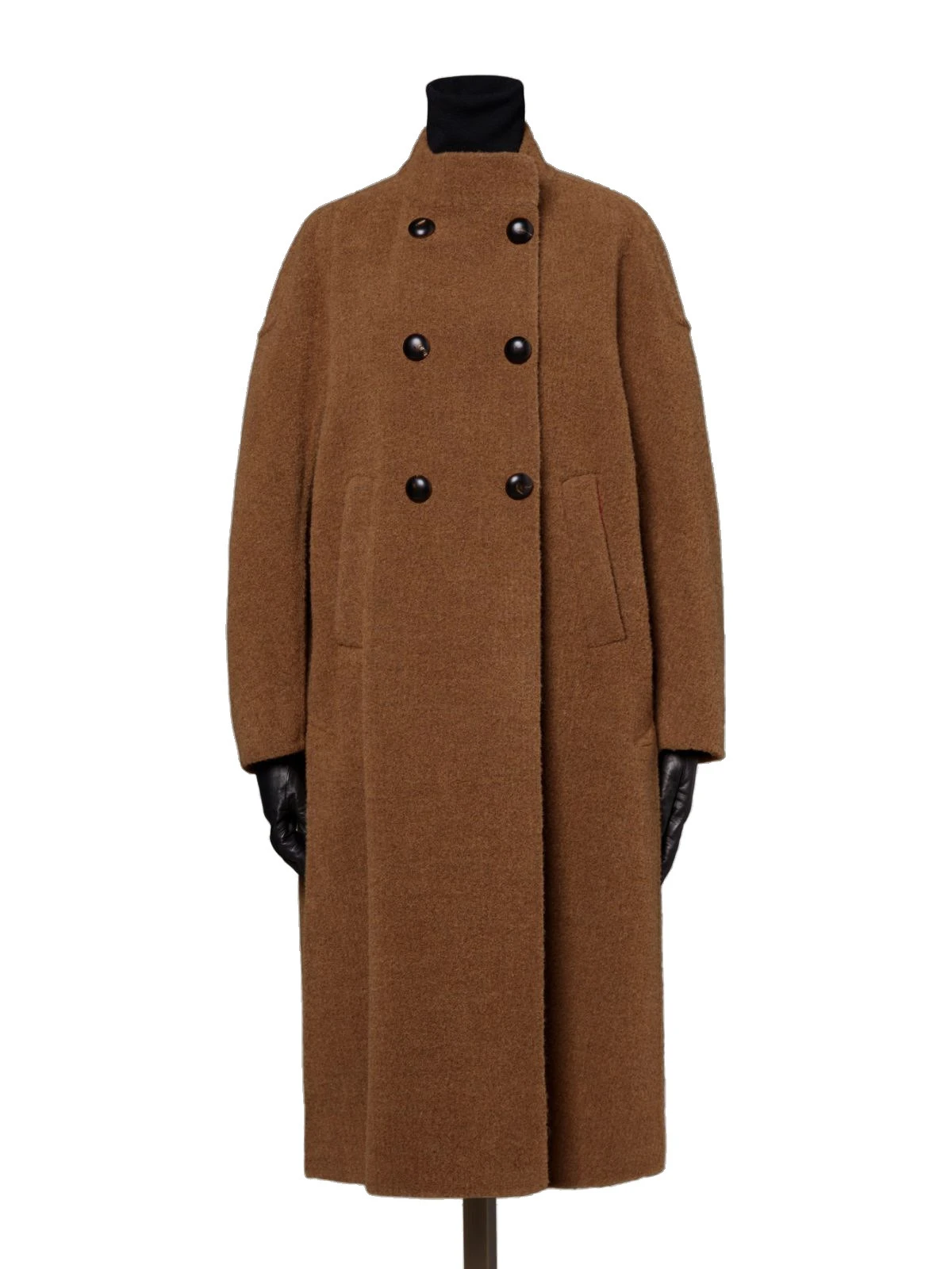 Max Mara Oca Baby Llama Cocoon Coat in Dark Brown Max Mara Oca Baby Llama Cocoon Coat in Dark Brown | Coats | Luxury Shoes