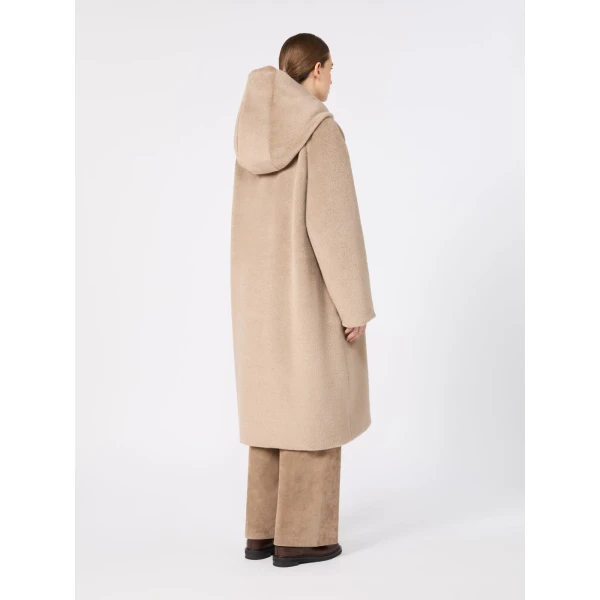 Max Mara Ode Reversible Alpaca and Wool Puffer Jacket in Beige | Jackets | Luxury Shoes 
