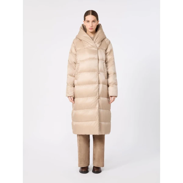 Max Mara Ode Reversible Alpaca and Wool Puffer Jacket in Beige | Jackets | Luxury Shoes 