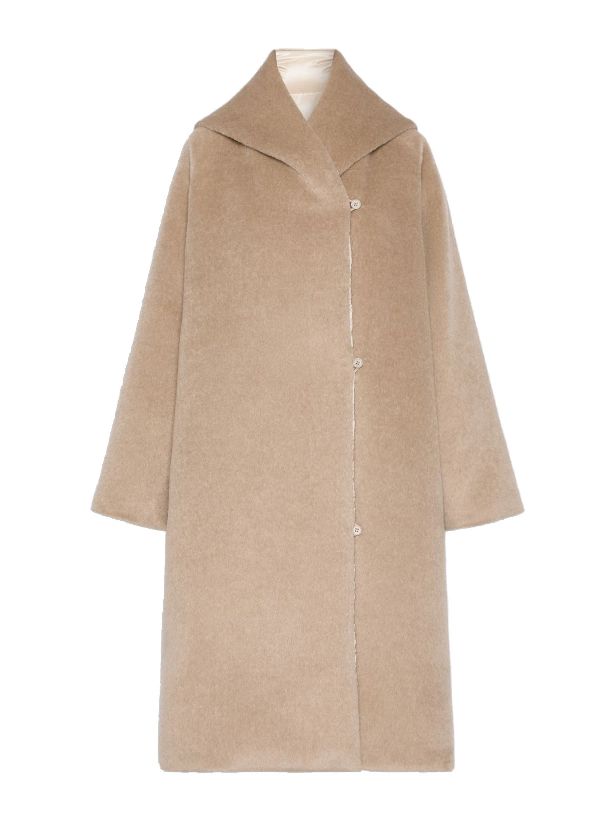 Max Mara Ode Reversible Alpaca and Wool Puffer Jacket in Beige Max Mara Ode Reversible Alpaca and Wool Puffer Jacket in Beige | Jackets | Luxury Shoes