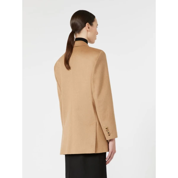 Max Mara Olimpia Zibeline Camel Jacket in Camel | Blazers | Luxury Shoes 