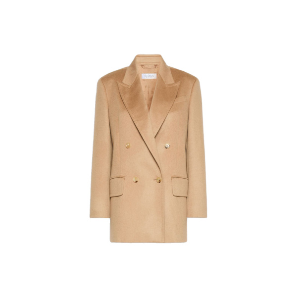 Max Mara Olimpia Zibeline Camel Jacket in Camel | Blazers | Luxury Shoes 