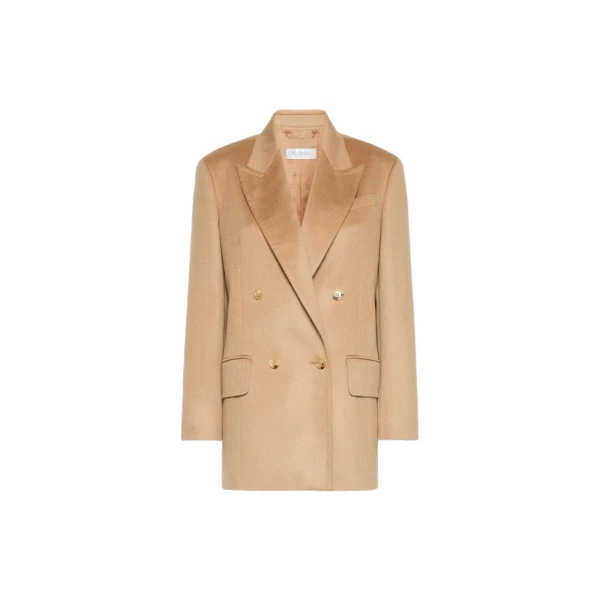 Olimpia Zibeline Camel Jacket in Camel