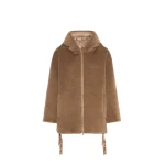 Max Mara Olivia Reversible Wool and Alpaca Puffer Jacket in Honey | Jackets | Luxury Shoes 