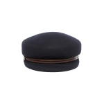 Max Mara Opossum Wool Felt Baker Boy Hat in Ultramarine | Hats | Luxury Shoes 