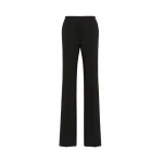Max Mara Orata Slim-Fit Wool Cloth Trousers in Black | Tailored pants | Luxury Shoes 