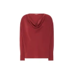 Max Mara Ottimo Technical Cady Blouse in Ruby | Blouse | Luxury Shoes 