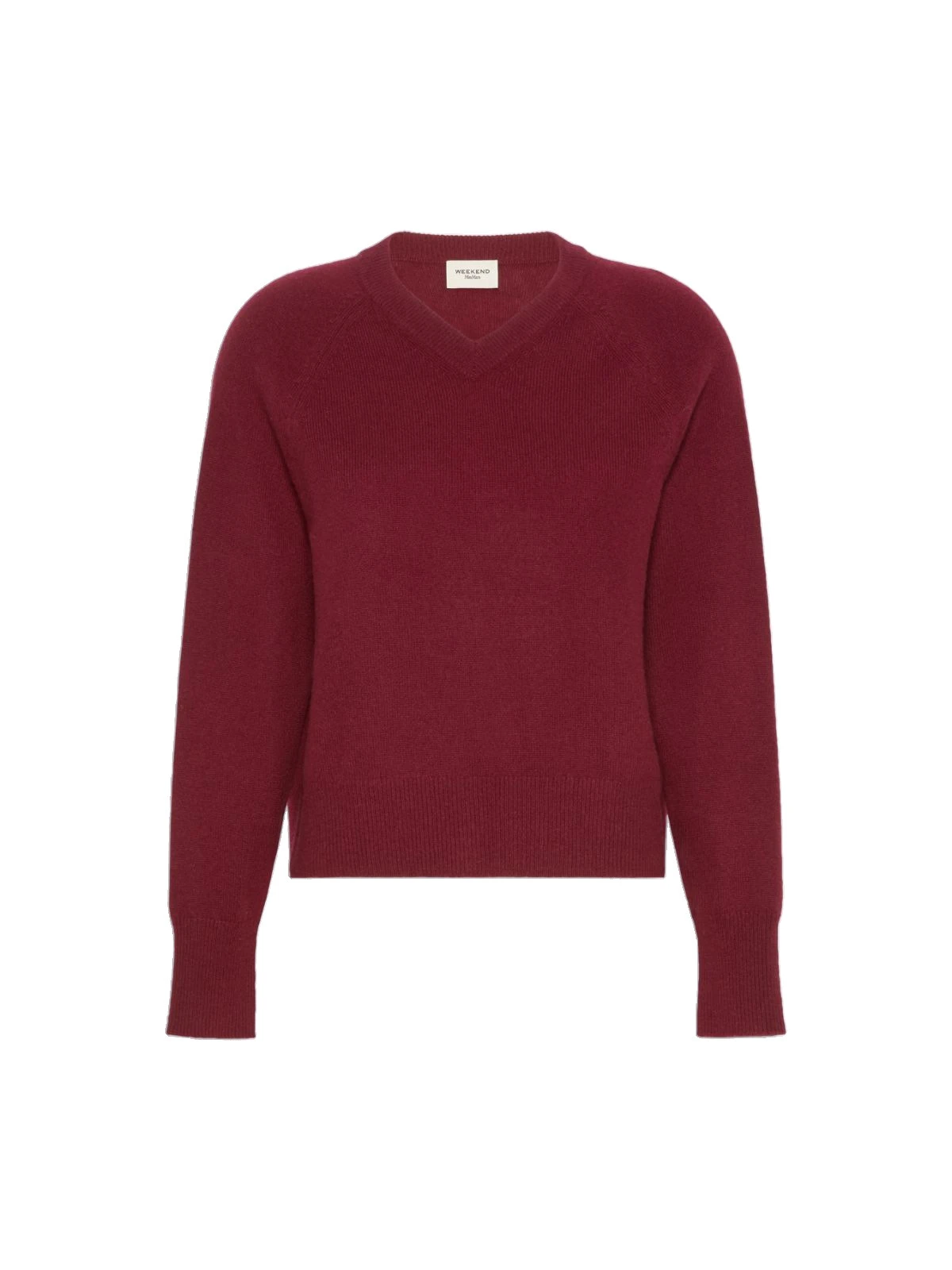 Max Mara Padre Cashmere V-Neck Jumper in Bordeaux Max Mara Padre Cashmere V-Neck Jumper in Bordeaux | Sweaters | Luxury Shoes