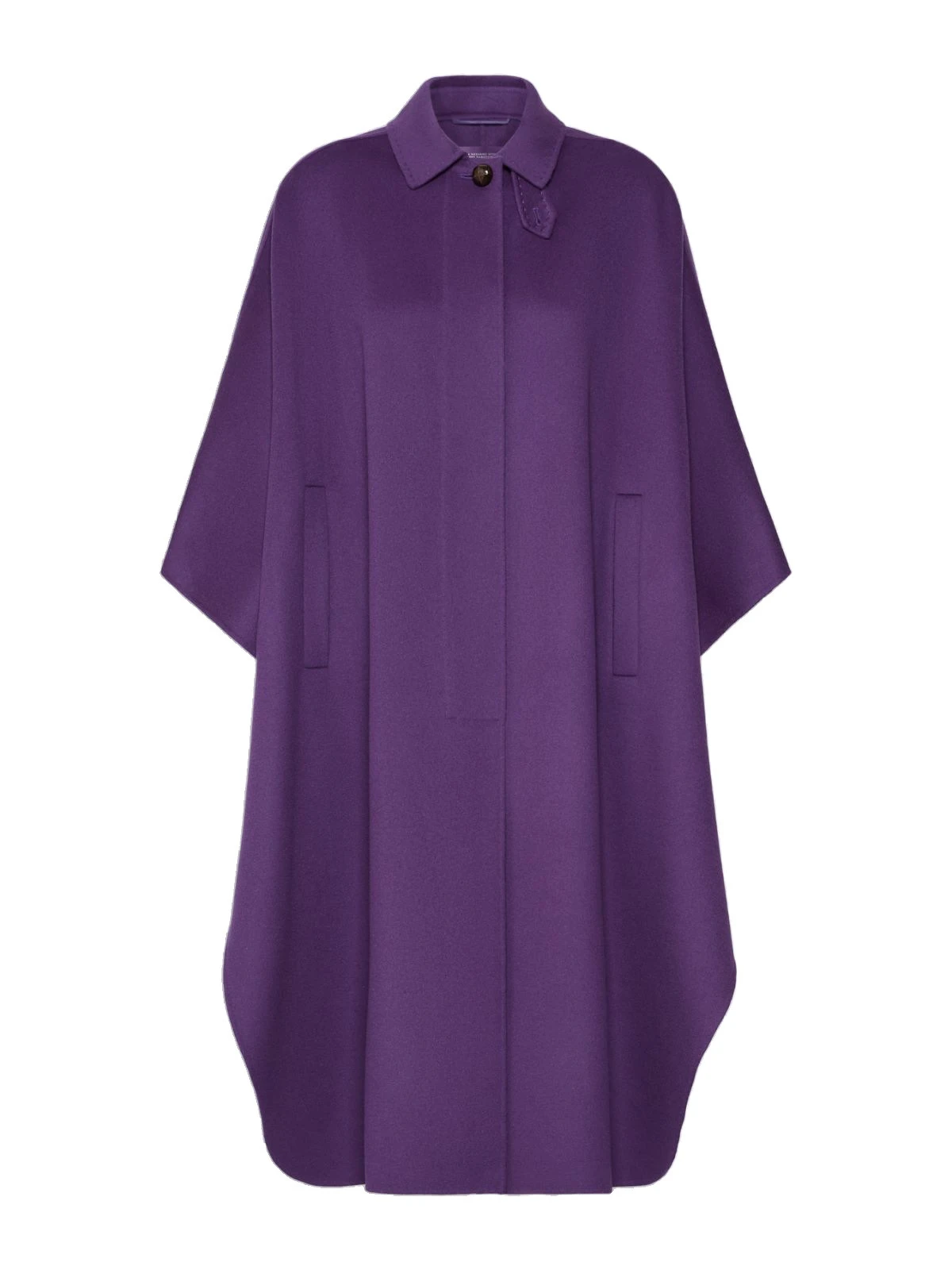 Max Mara Paggio Wool-Blend Maxi Cape in Purple Max Mara Paggio Wool-Blend Maxi Cape in Purple | Coats | Luxury Shoes