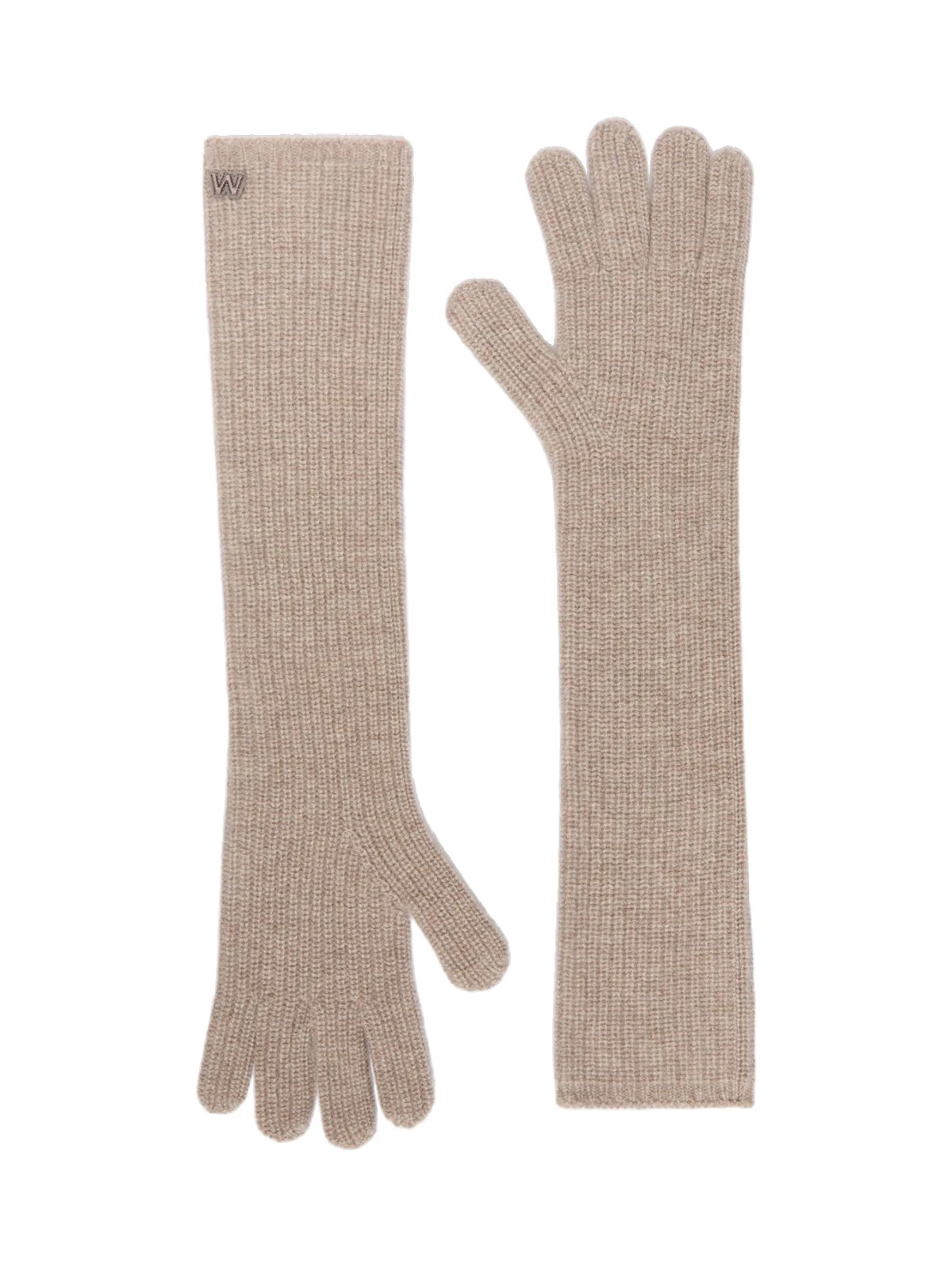 Max Mara Palmi Long Cashmere Gloves in Honey Max Mara Palmi Long Cashmere Gloves in Honey | Gloves | Luxury Shoes