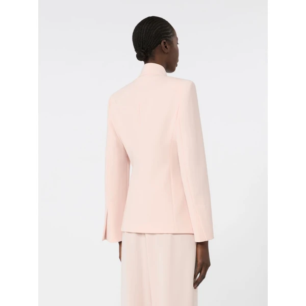 Max Mara Palo Cady Sash Jacket in Pink | Blazers | Luxury Shoes 