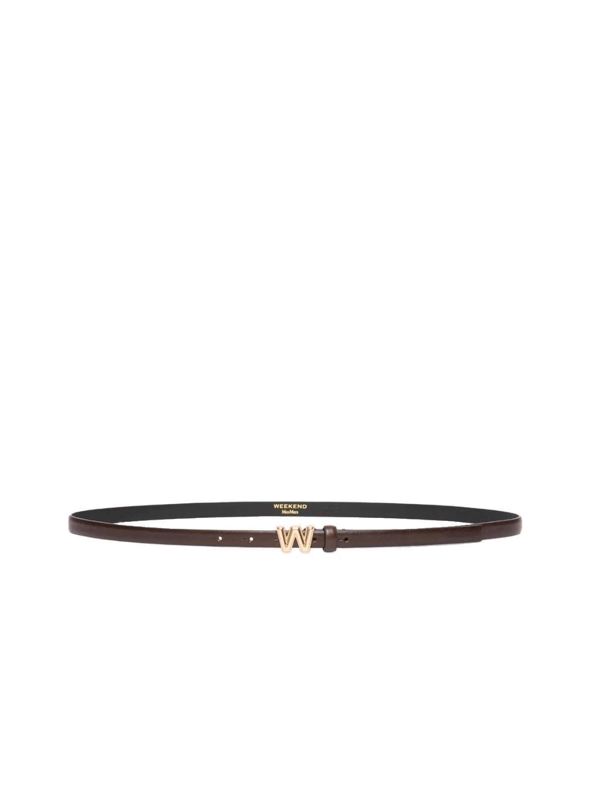 Max Mara Palude Thin Leather Belt in Chocolate Max Mara Palude Thin Leather Belt in Chocolate | Belts | Luxury Shoes
