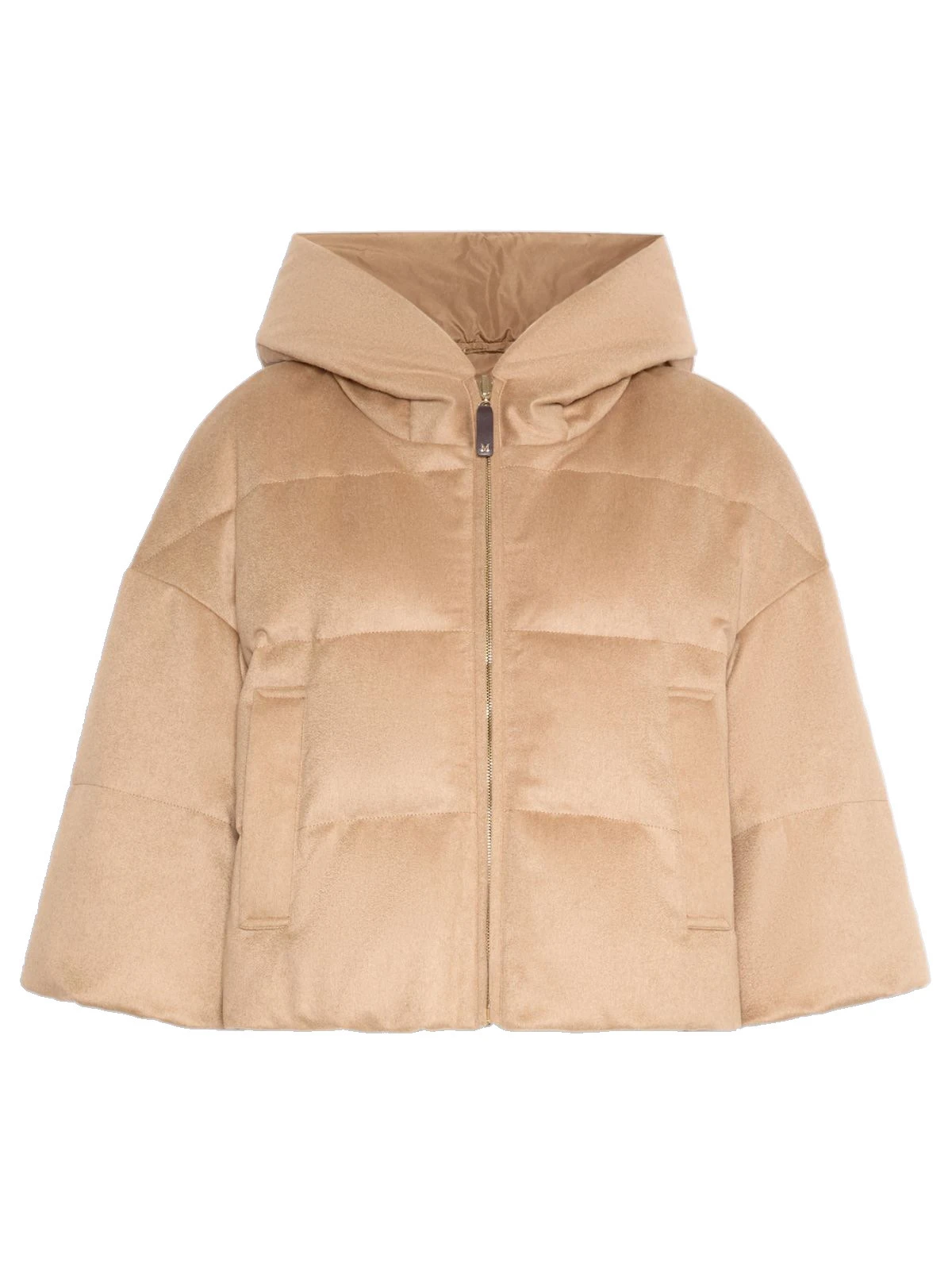 Max Mara Pam Reversible Cape-Style Camel Puffer in Beige Max Mara Pam Reversible Cape-Style Camel Puffer in Beige | Jackets | Luxury Shoes