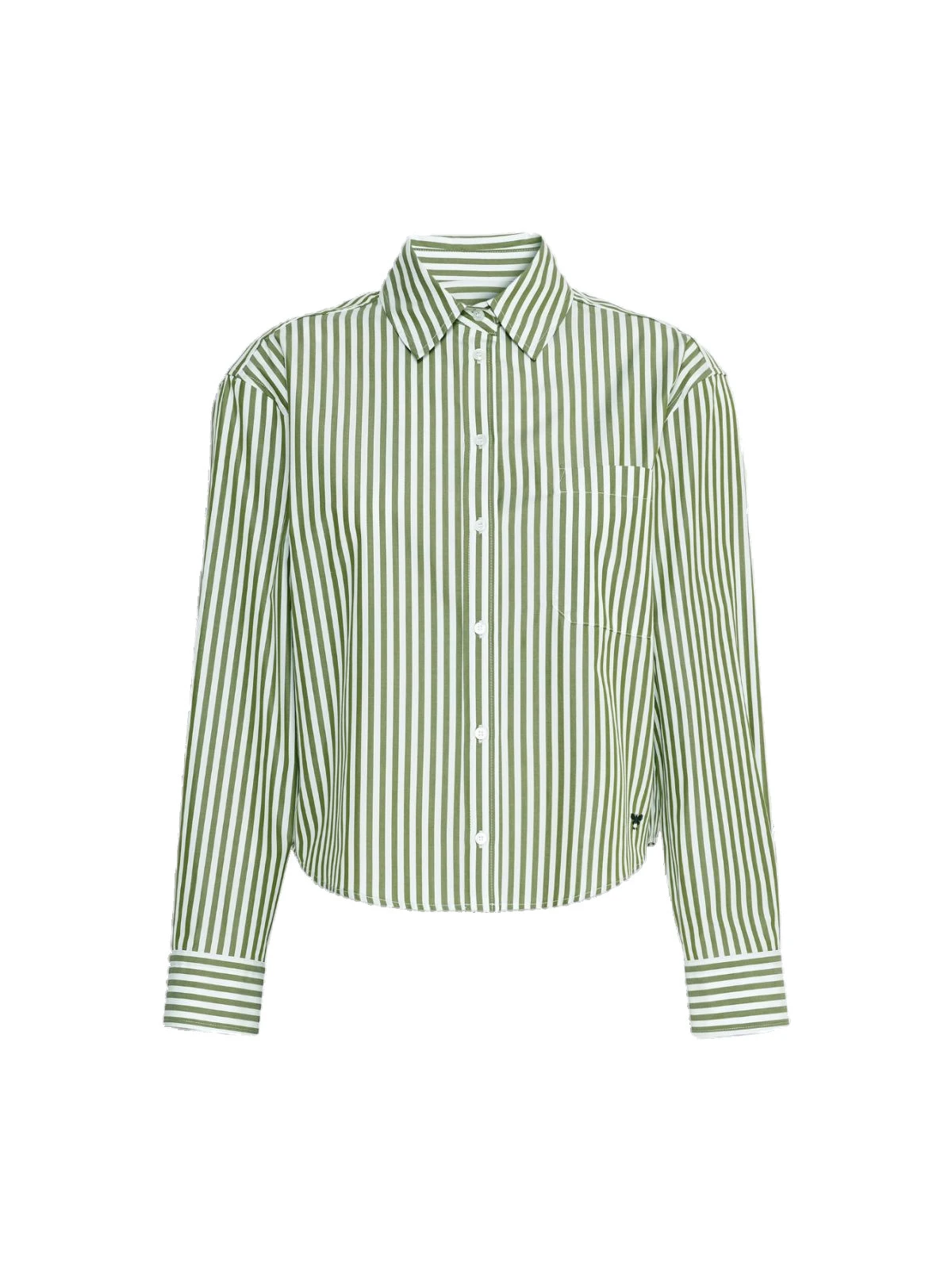 Max Mara Panetto Boxy Cotton Poplin Shirt in Green Max Mara Panetto Boxy Cotton Poplin Shirt in Green | Shirts | Luxury Shoes