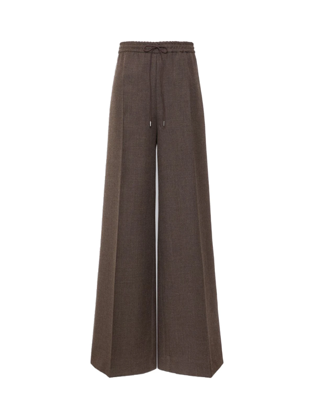 Max Mara Pantone Batavia Wool Trousers in Mud Max Mara Pantone Batavia Wool Trousers in Mud | Wide leg pants | Luxury Shoes