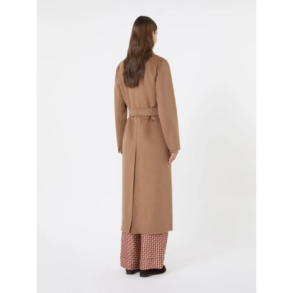 Max Mara Paola Belted Wool and Cashmere Coat in Camel | Wool Coat | Luxury Shoes 