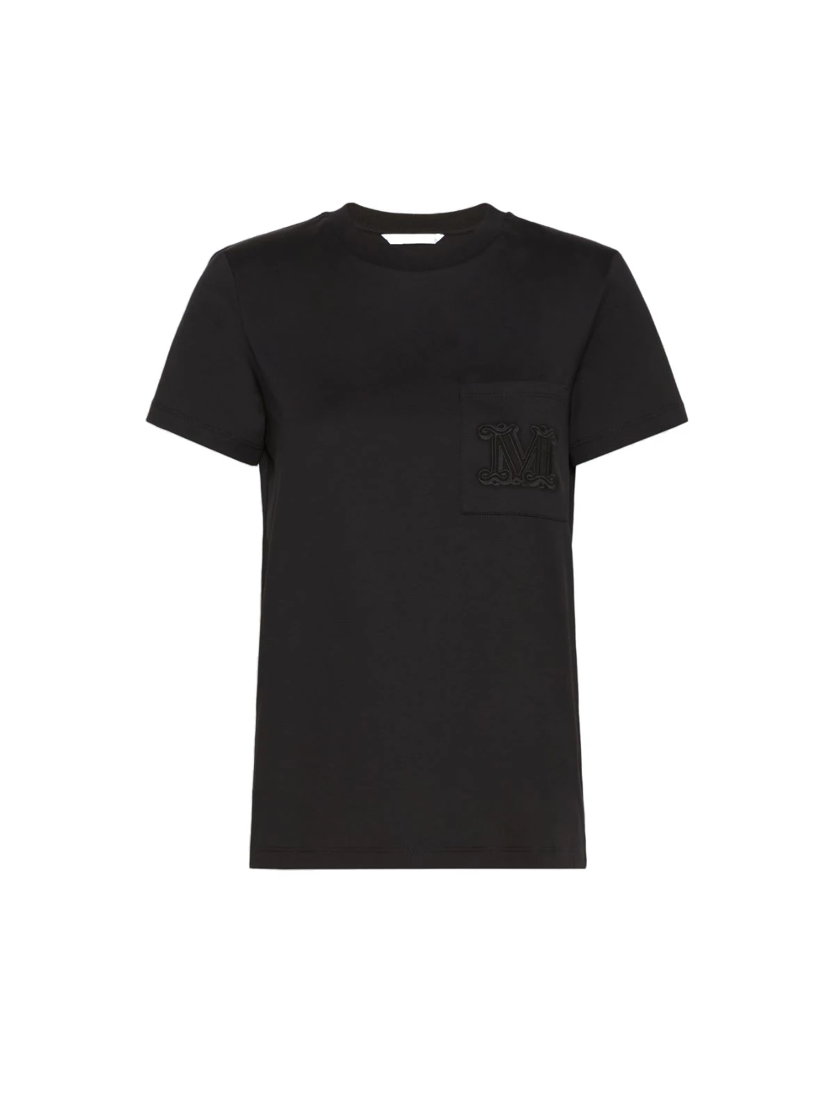 Max Mara Papaia Cotton Jersey T-Shirt in Black Max Mara Papaia Cotton Jersey T-Shirt in Black | T-shirts | Luxury Shoes